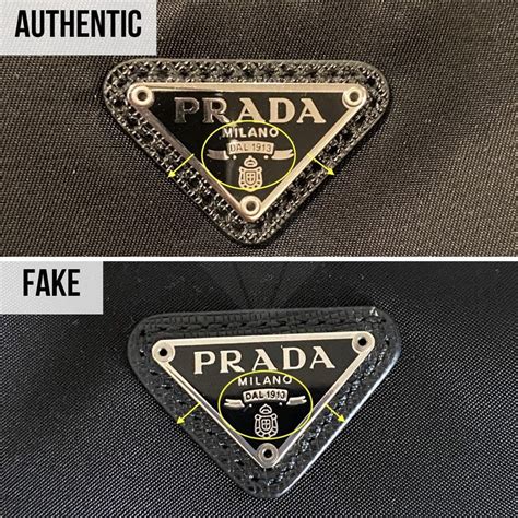 fake vs real prada|authentic prada purse.